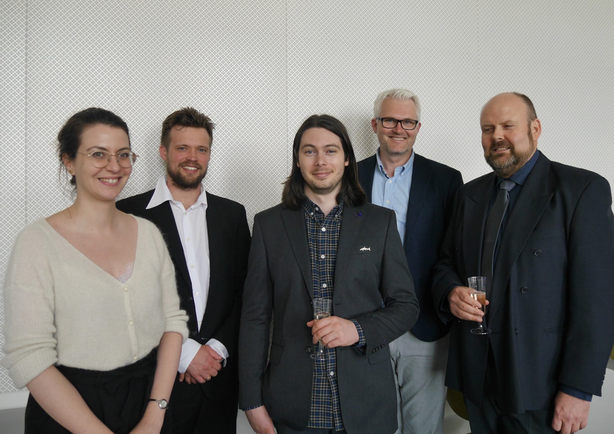 Gareth Gillard's PhD committee: Camille Berthelot, Geir Kjetil Sandve and Lars G. Snipen